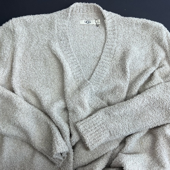 UGG  ‘Phoebe’ Wrap open front cardigan soft sweater  size M - Picture 7 of 9